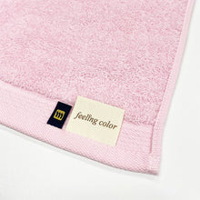 画像をギャラリービューアに読み込む, フェイスタオル フィーリングカラー ピンク