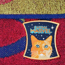 画像をギャラリービューアに読み込む, ミニタオル MARVEL ワッペンキャプテンマーベル
