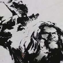 画像をギャラリービューアに読み込む, 手ぬぐい MARVEL 墨絵風 ソー
