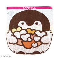 ハンドタオル コウペンちゃん ギュッとハート