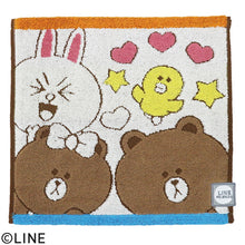 画像をギャラリービューアに読み込む, キャリータオル LINE FRIENDS ハッピーラインフレンズ

