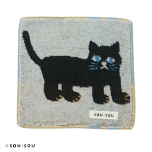 画像をギャラリービューアに読み込む, まめタオル SOU・SOU ねこ
