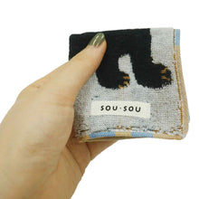 画像をギャラリービューアに読み込む, まめタオル SOU・SOU ねこ
