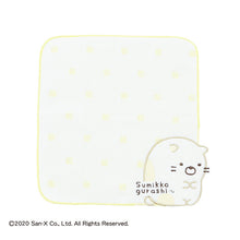 画像をギャラリービューアに読み込む, ミニタオル すみっコぐらし スカラップねこ 6575013000
