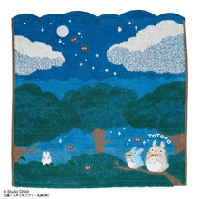 画像をギャラリービューアに読み込む, ハンドタオル となりのトトロ 月夜の晩に
