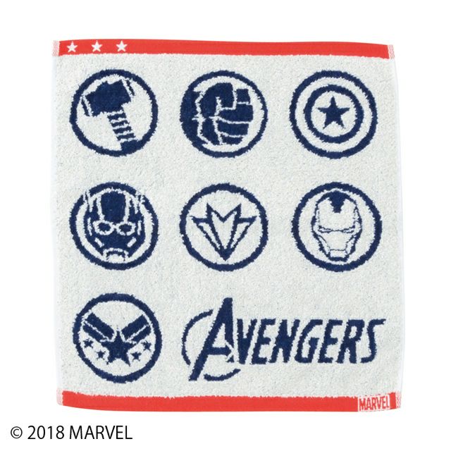 ハンドタオル MARVEL マーベルアイコン