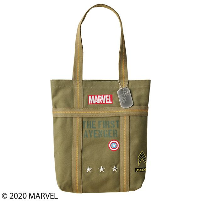 トートバッグ MARVEL ミリタリー