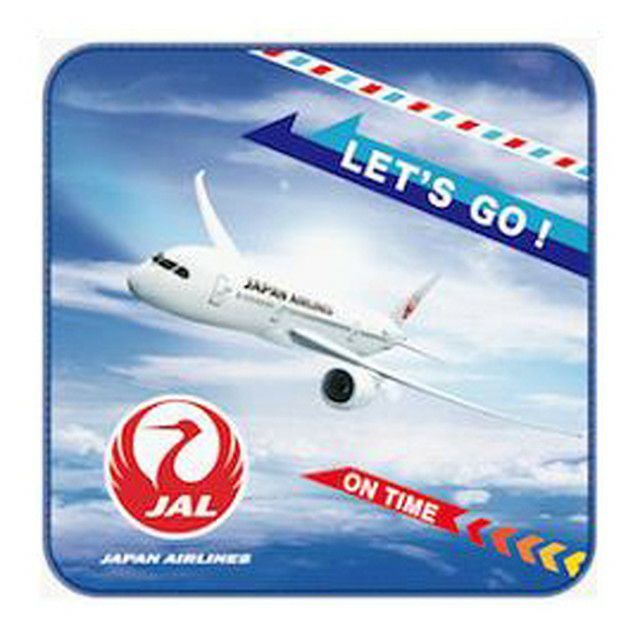ミニタオル JAL 空の旅